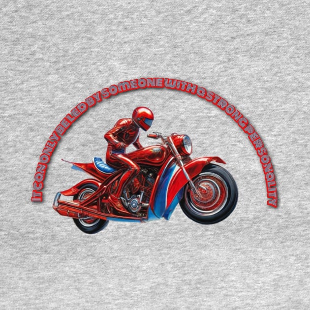 Big motorcycle lover by Avocado design for print on demand